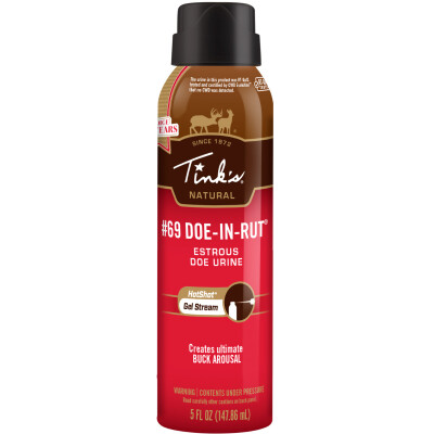 Tink's #69 Doe-In-Rut Hot Shot Gel Stream 5oz.