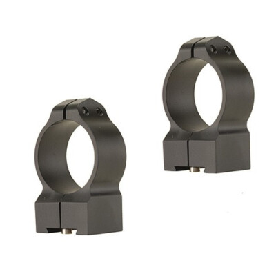 Warne Rings Tikka Rings Medium Height 30mm Diameter Matte Finish Black 14TM