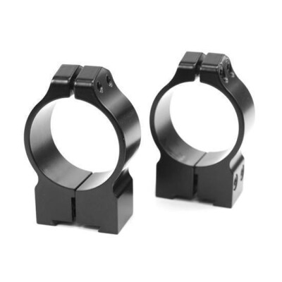 Warne 30mm Tikka Fixed Rings High Matte Black