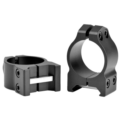 Warne Maxima 213M Scope Rings 30mm Low Steel Black