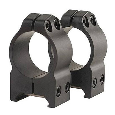 Warne Maxima 214M Scope Rings 30mm Medium Steel Black