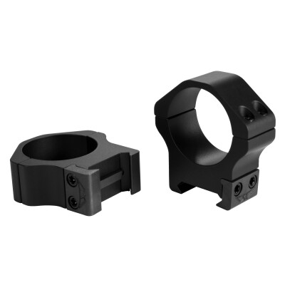 Warne Maxima Horizontal Scope Rings 30mm Medium Steel