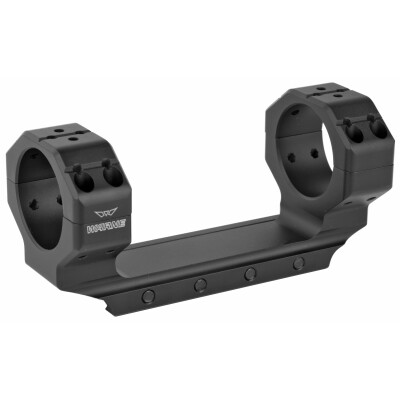 Warne Skyline Precision One Piece Scope Mount 34mm Tube Diameter Ultra High Ring Height/MSR Compatible 7075-T6 Billet Aluminum Matte Black Finish