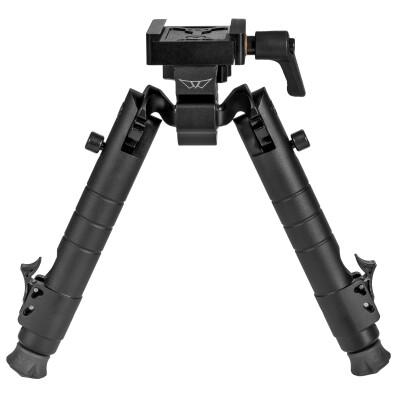 Warne Skyline Precision Bipod With ARCA Mount Aluminum Steel Black 7902M