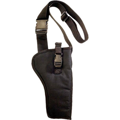 Bulldog Cases Bandolier Holster Fits 6.5" to 8.375" Barrel Revolvers Right Hand Nylon Black