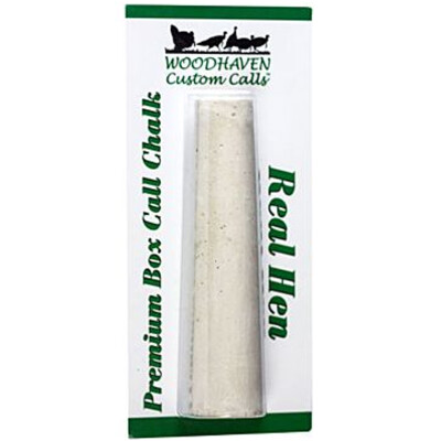 Woodhaven Custom Calls Real Hen Box Call Chalk