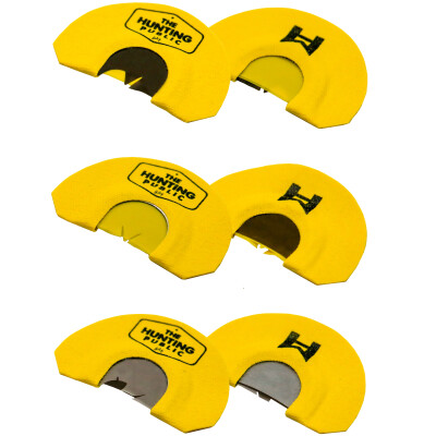 WoodHaven Custom The Hunting Public Turkey Mouth Call 3-Pack