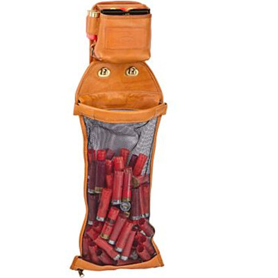 Peregrine Outdoors Leather Trap Shooter's Combo Natural