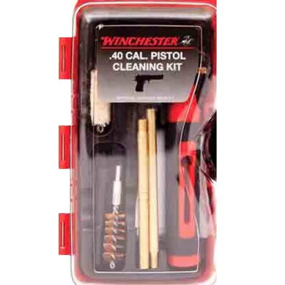 DAC Winchester .40 S&W, 10mm Caliber Pistol Compact Cleaning Kit 14 Pieces WIN40P