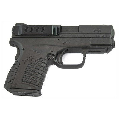 Techna Clips Springfield XD(M) Retention Belt Clip Right Hand Steel Black XDMBR