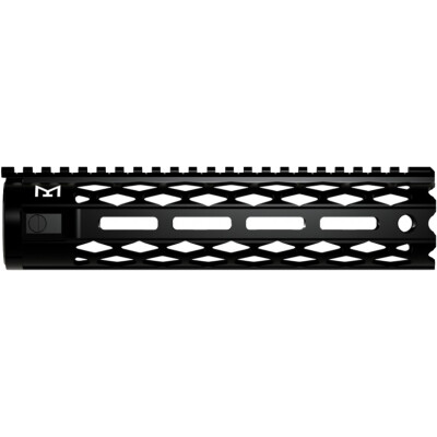 Yankee Hill Machine Black Diamond M-LOK Handguard Mid-Length Aluminum Black
