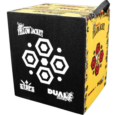 Morrell Targets Yellow Jacket YJ-380 Dual Threat Archery Target Black/Red/Yellow