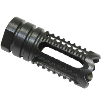 Guntec USA 308 AR A2 Predator Flash Hider .30 Caliber 5/8x24 Threads Steel Black Nitride Finish