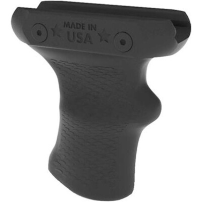American Built Arms AR-15 SBR V-Grip Vertical Fore Grip Picatinny Attachable Polymer Black