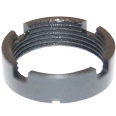 GunTec AR15 Heavy Duty Wide Castle Nut for Car/M4 Buffer Tube Gen 2 Nitride Black Finish