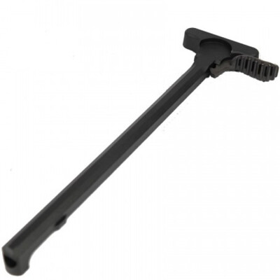 GUNTEC Charging Handle with Gen 2 Latch 7.62mm NATO Platform AR Style Rifles Aluminum Alloy Anodized Black Finish