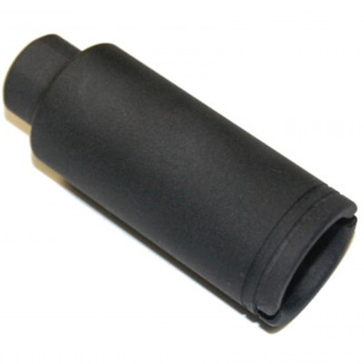 GunTec AR-10 Slim Line Cone Flash Can .30 Caliber 5/8x24 Threads T6 Aluminum Black Finish