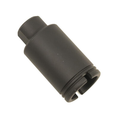 Guntec USA AR-15 Micro Slim Flash Can 9mm Luger Aluminum Body Matte Black