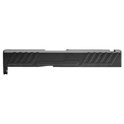 Grey Ghost Precision SPG-43 V1 Stripped Slide For Glock 43 Models Machined 17-4 Stainless Steel DLC Coated Black