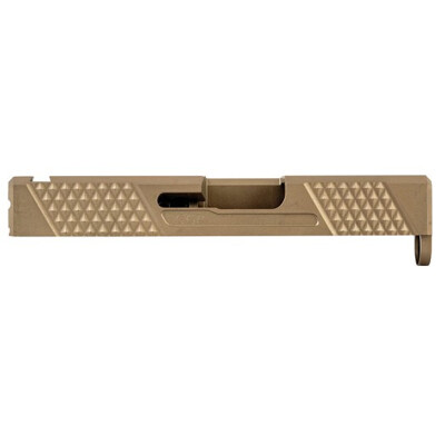 Grey Ghost Precision SPG-43 V2 Stripped Slide fits Glock 43 Models Machined 17-4 Stainless Steel DLC Coated Flat Dark Earth