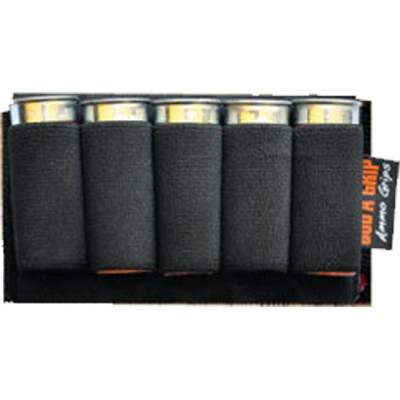 God'A Grip Ammo Grip 5 Shot Shotgun Shells 20ga/10ga Nylon Black