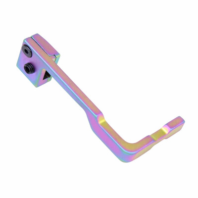 Guntec AR-15 Extended Bolt Catch Release Rainbow PVD