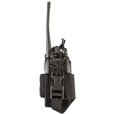 Grey Ghost Radio Pouch Small Laminate Nylon Black