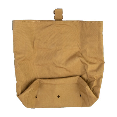 Grey Ghost Gear Roll Up Dump Pouch Laminate Injection Molded Malice Clips Coyote Brown