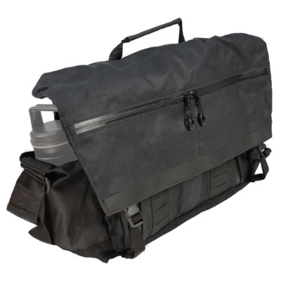 Grey Ghost Gear Wanderer Messenger Bag 2.0 Black