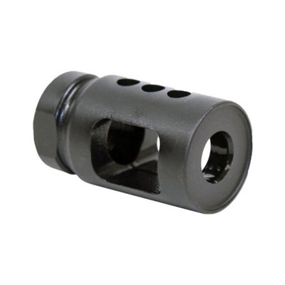 Guntec AR-15 Micro Multi Port Compensator .223 Rem/5.56 NATO 1/2x28 Threads Steel Black