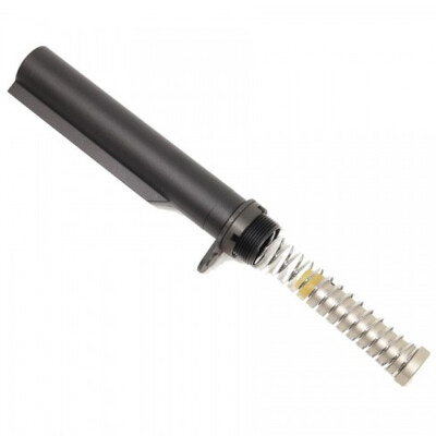 Guntec AR-15 Mil-Spec Buffer Tube Set 6 Position T6 Aluminum Black