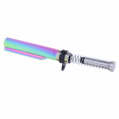 Guntec AR-15 Mil-Spec Buffer Tube Set Rainbow
