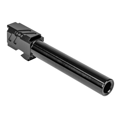 ZEV Technologies Pro Match Barrel For Glock 17 Gen 1-4 Models 416R Stainless Steel DLC Black Finish