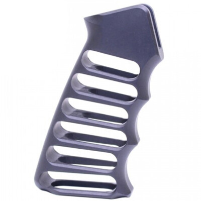 Guntec AR-15 Ultralight Series Skeletonized Aluminum Pistol Grip Black