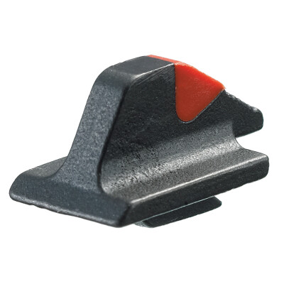 Ruger GP100 Front Sight Post With Red Ramp Steel Matte Black