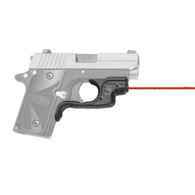 Crimson Trace LG-492 Red LaserGuard For SIG Sauer P238/P938 Front Activation Polymer Housing Matte Black