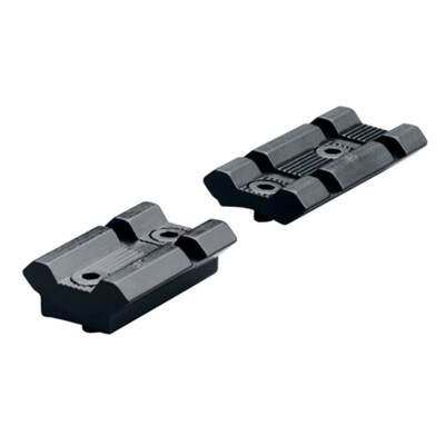 Leupold Rifleman 2-Piece Savage 10/110 Round Scope Base Aluminum Black 170385