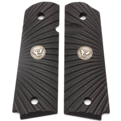 Wilson Combat G10 Starburst Grip 1911 Government, Commander Polymer Black 351AAFS