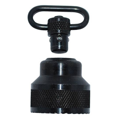 GrovTec Mossberg 590-835 12 Gauge Shotgun Magazine Cap with QD Push Button Sling Swivel Black