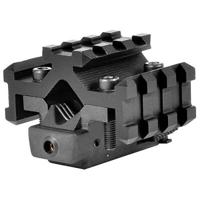 NcSTAR Tactical Red Laser Sight with Universal Tri-Rail Barrel Mount
