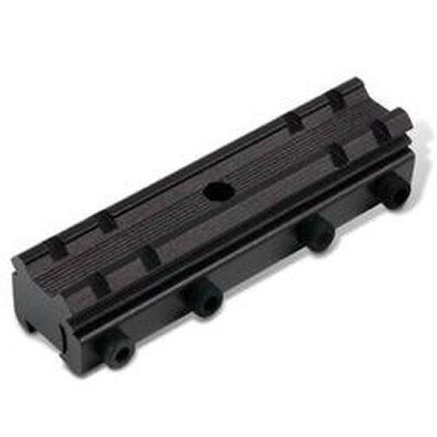 TRUGLO 3/8" Dovetail to Weaver Scope Rail and Red Dot Mounting Adapter