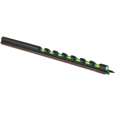 TRUGLO Glo-Dot Universal Pro Series Shotgun Sight Green Fiber Matte Black Finish