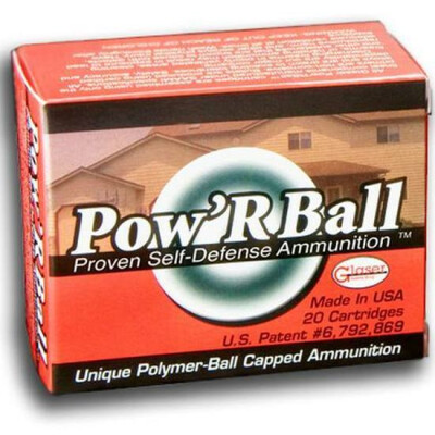 Cor-Bon Pow'RBall .40 S&W 135 Grain JHP 20 Round Box