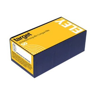 Eley Target .22 LR 40 Grain RN 50 Round Box