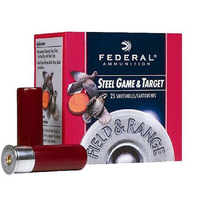 Federal Field & Range .410 Ammunition 25 Rounds 3" #6 Steel 3/8oz