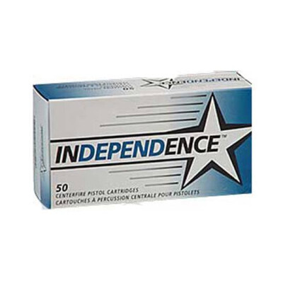 Federal Independence 9mm Pistol Ammunition, 50 Rounds, FMJ, 124 Grains