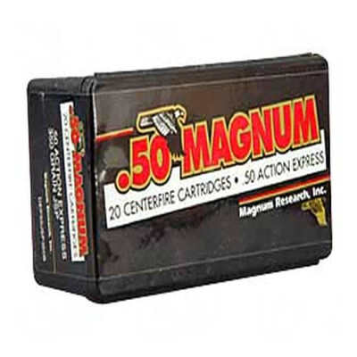 Magnum Research .50 AE 350 Grain JSP 20 Round Box