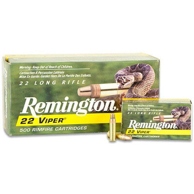 Remington 22 VIPER .22 Long Rifle Ammunition 50 Rounds Truncated Cone 36 Grain