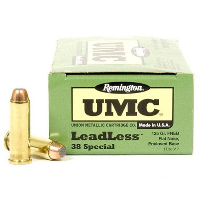 Remington UMC .38 SPL 125 Grain FNEB 50 Round Box