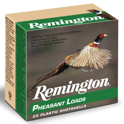 Remington Pheasant Load 20 Ga 2.75" #4 Lead 1oz 25 rds